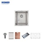 U4045 Stainless Steel Undermount Kitchen Sink Single Bowl - 图片 4