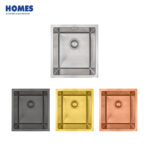 U4045 Stainless Steel Undermount Kitchen Sink Single Bowl - 图片 6