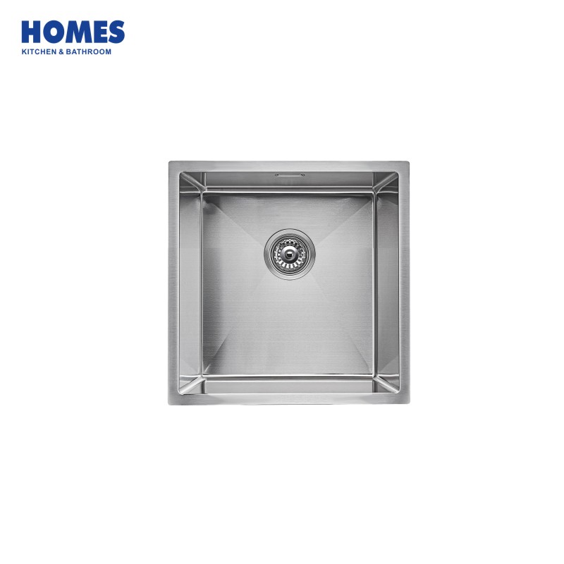 45cm Undermount Single Bowl 16 Gauge Stainless Steel Bar Kitchen Sink (U4545)
