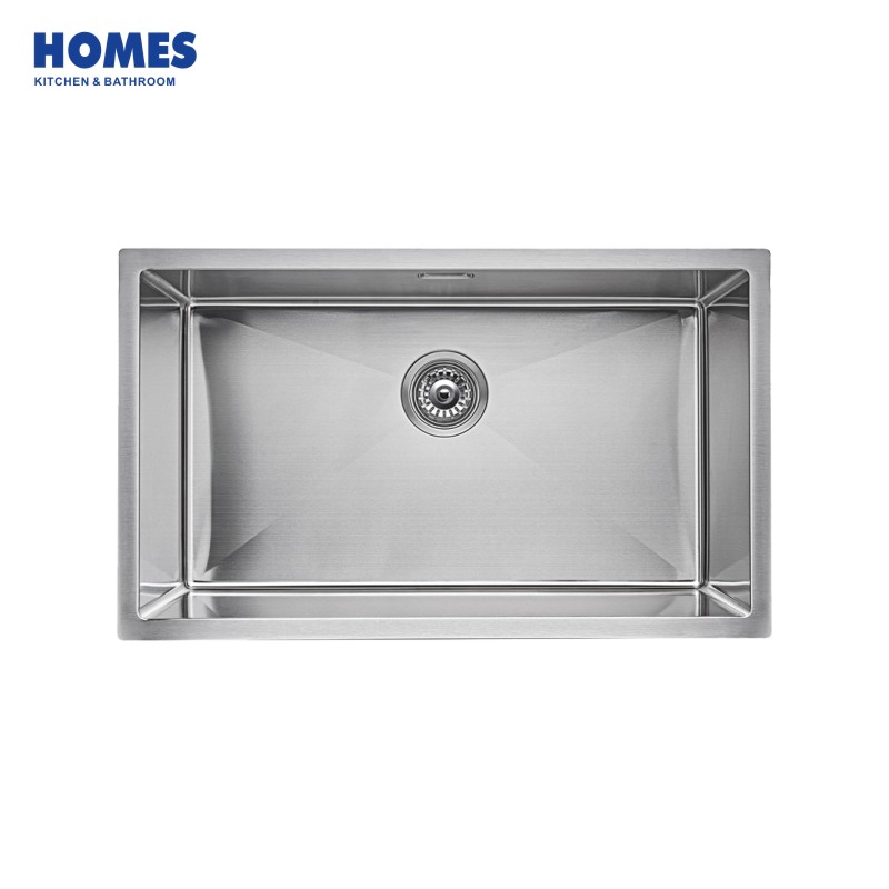 75cm Undermount Single Bowl 16 Gauge Stainless Steel Kitchen Sink (U7545)
