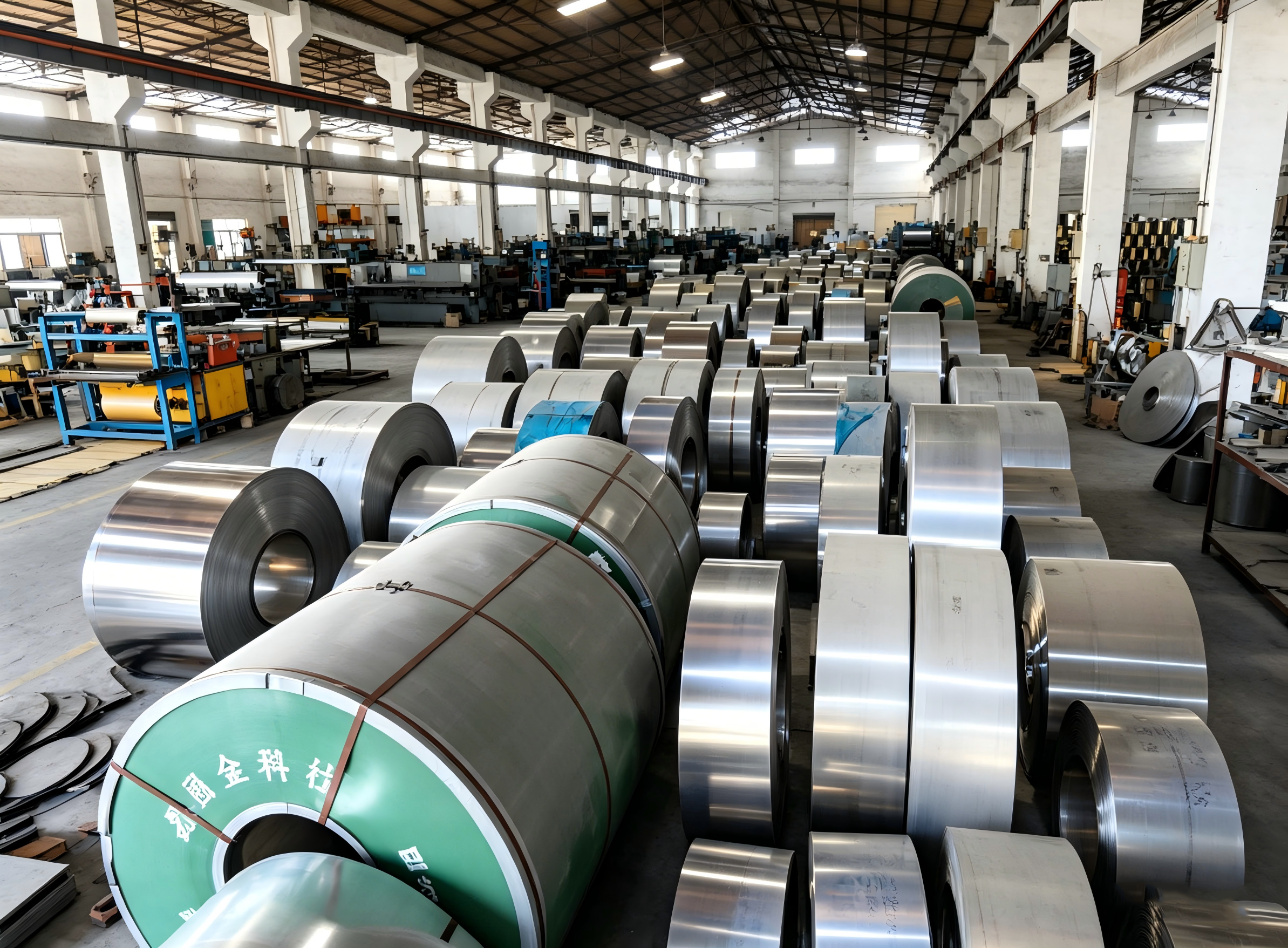 Stainless steel coil inventory