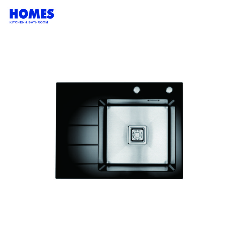 GS 6550L Glass kitchen sink