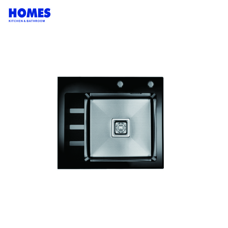 GS M5850L Glass kitchen sink