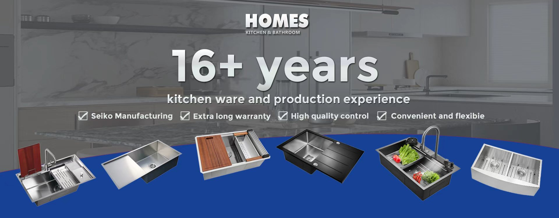 Global Stainless Steel Kitchen and Bathroom Products Solution Expert