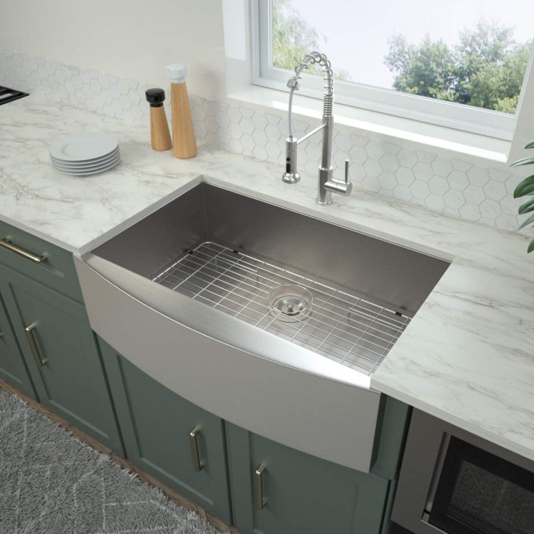 Sink With Drainboard