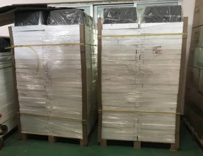 Pallet packing for sink export